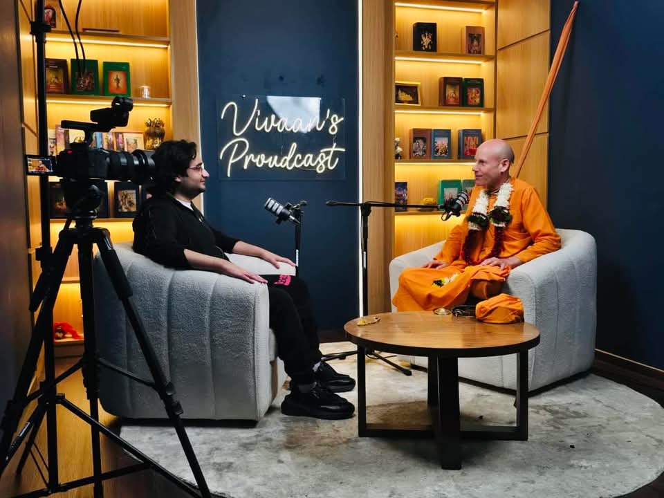 Shri. Krishna Chaitanya Swami, Leads - LOK Studio (Kirtan Ministry, Pandharpur) ISCKON